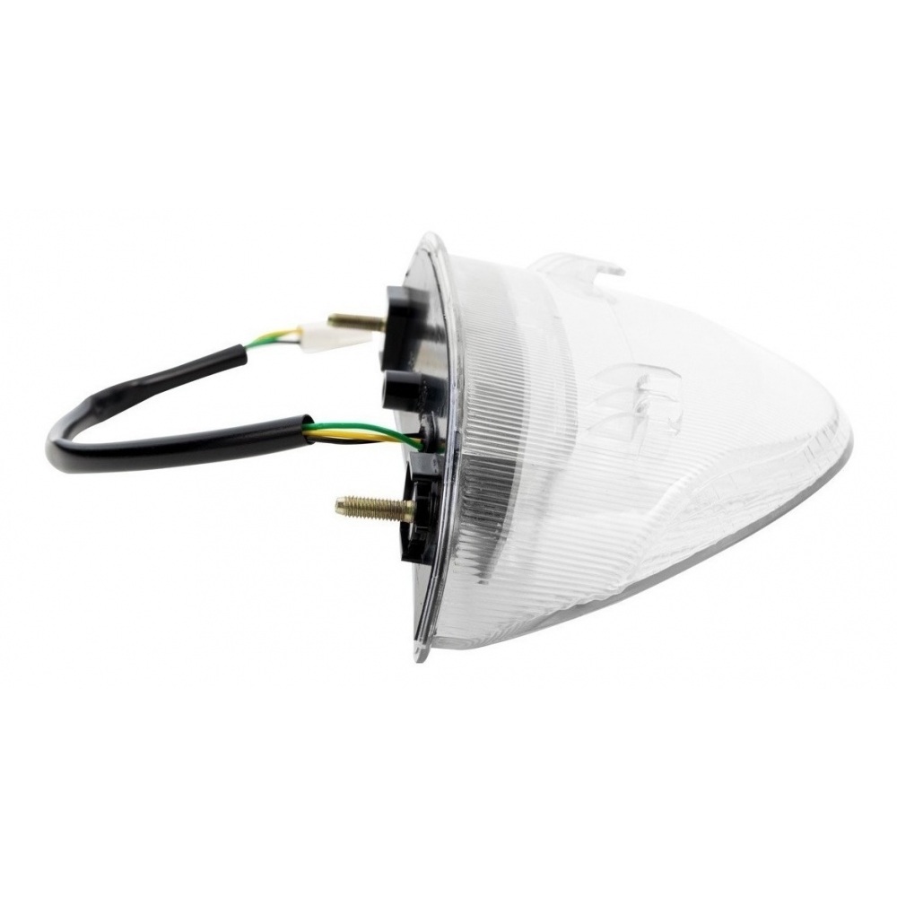 Lanterna Luz Freio Led Traseira Moto Cb 600 Hornet 2008 2009 2010 2011 Completa Lente Cristal