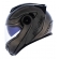 Capacete Moto Robocop Escamoteável Norisk Route FF345 Speedmax Articulado C/ Óculos E Selo Inmetro - Iron Chrome Titanium Brilho