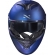 Capacete Moto Robocop Escamoteável Norisk Force 2 Blue Azul Fosco Articulado C/ Óculos E Selo Inmetro