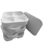 Mochila Bolsa Térmica Para Entrega Motoboy 20 Marmitex Quentinha Completa C/ Capa e Isopor - Protercapas