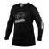 Camisa Moto Cross Trilha Raly Insane In Black Pro Tork - Preto