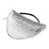 Lanterna Luz Freio Led Traseira Moto Cb 600 Hornet 2008 2009 2010 2011 Completa Lente Cristal
