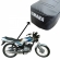 Capa De Banco Moto Yamaha Rd 125 Rdz 135 Frisada Modelo Original Preta C/ Escrita - Preto