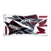 Kit Adesivo Faixa Honda Xre300 Xre 300 Vermelha 2012 Jogo Adesivos