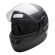 Capacete Moto Robocop Zarref Classic Escamoteavel Preto Fosco C/ Selo Inmetro