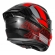 Capacete Moto LS2 FF810 Vigo Shift Jeans Preto Titanium Vermelho C/ Spoiler Masculino Feminino Lançamento