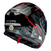 Capacete Moto Robocop Bieffe Premium B- Dynamic Attractie Vermelho Escamoteavel C/ Óculos Lançamento