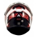 Capacete Moto Fechado Ls2 Ff358 Classic Draze Branco Preto Vermelho C/ Selo Inmetro Lançamento