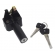Trava Fechadura Tranca Banco Moto Crypton 100 1998 a 2004 C/ Chave Modelo Original