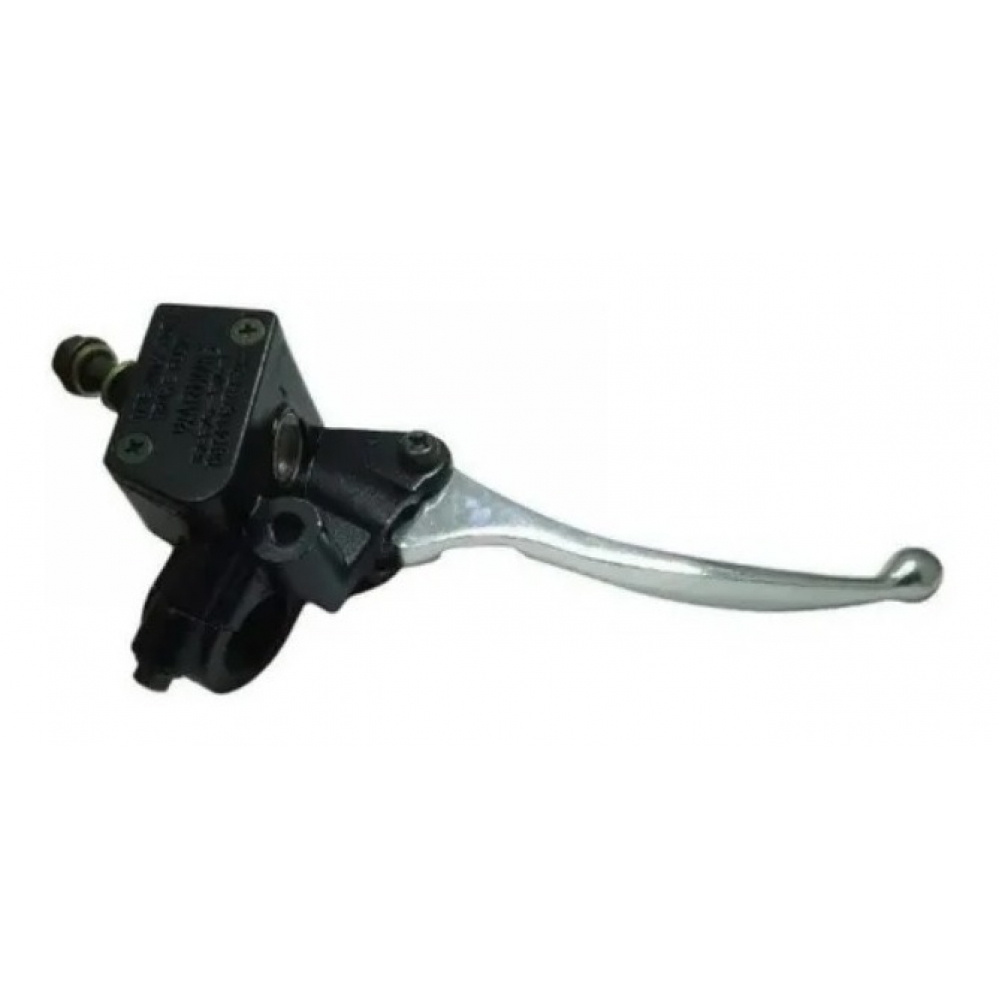 Burrinho Cilindro Mestre Freio Moto Burgman 125 2014 15 16 17 2018 C/ Manete Modelo Original - Preto