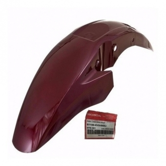 Paralama Dianteiro Moto Titan 150 Fan 150 Vermelho Vinho 2011 2012 Original Honda