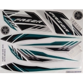 Kit Adesivos Faixas Fazer 150 Sed Branca 2016 Jogo Adesivo