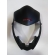 Capa Frontal Farol Cb 300R Cb 300 Carcaça Original Honda Adesivo Vermelho 61300KVK740ZB - Preto