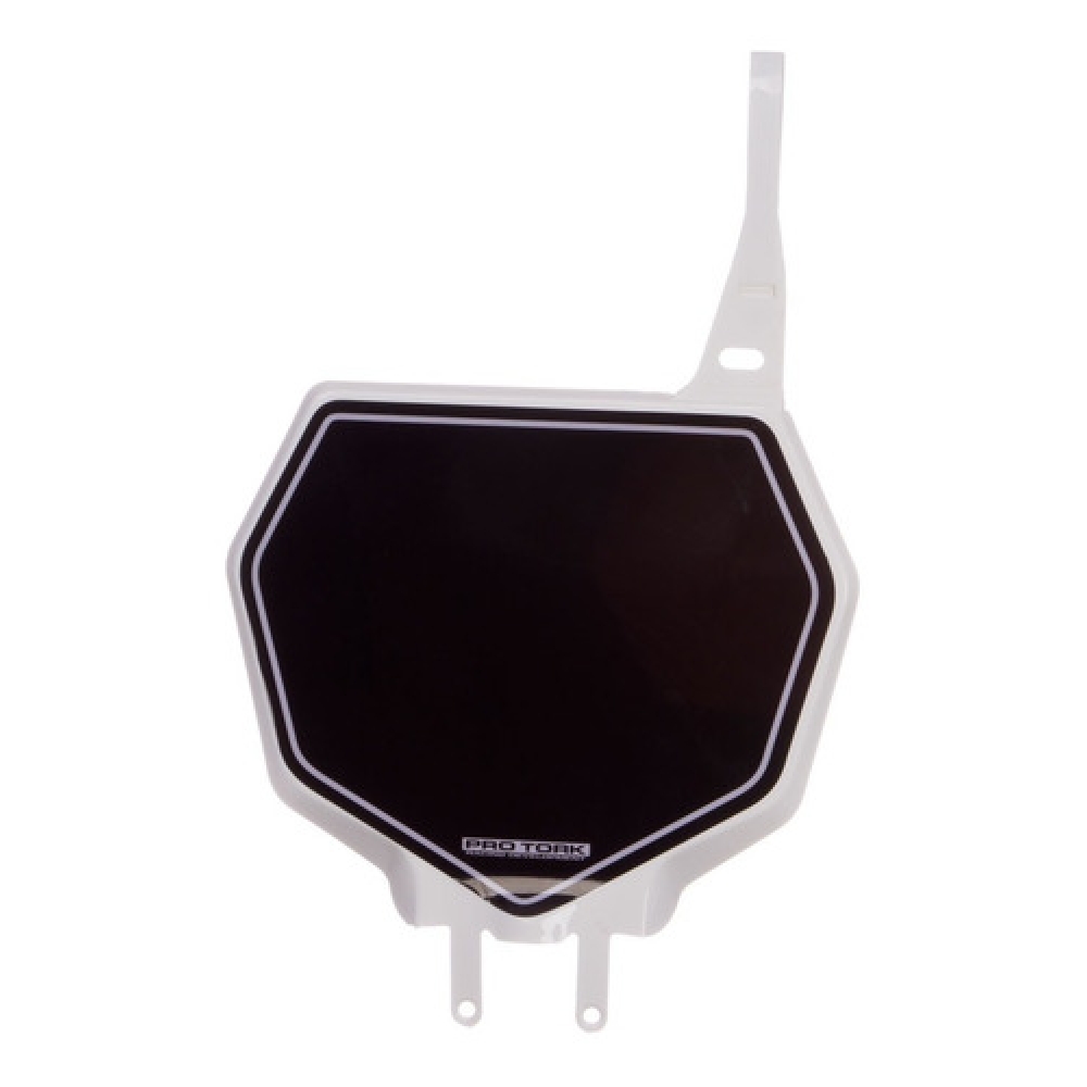 Number Plate Cross Trilha Placa Numero Pro Tork 788 Branco