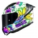 Capacete Moto LS2 FF810 Vigo Space Attack  Branco C/ Spoiler Masculino Feminino Lançamento