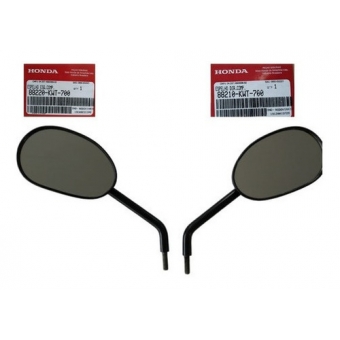 Par Espelho Retrovisor Moto Xre 300 2009 2010 2011 2012 2013 2014 2015 2016 2017 2018 Original Honda