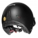 Capacete Aberto Custom Bieffe B45 B-45 Classic Harley Old School Vintage Cafe Racer C/ Selo Inmetro - Preto Fosco