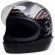Capacete Moto Fechado Taurus San Marino Formula 1R Preto Grafic Viseira 2mm Modelo Novo - Preto