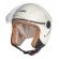 Capacete Moto Aberto Joy 23 San Marino By Taurus Custom Vintage Bege C/ Acabamento Interno Couro - Bege
