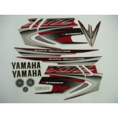 Kit Adesivos Yamaha Xtz 125 2006 Vermelha Jogo Adesivo
