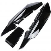 Rabeta Moto Cbx 250 Twister Preta 2001 2002 2003 2004 2005 Carenagem Traseira Modelo Original - Paramotos