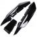Rabeta Moto Cbx 250 Twister Preta 2001 2002 2003 2004 2005 Carenagem Traseira Modelo Original - Paramotos
