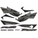 Kit Adesivos Faixa Nx 400 Falcon Preta 2008 Jogo Adesivo
