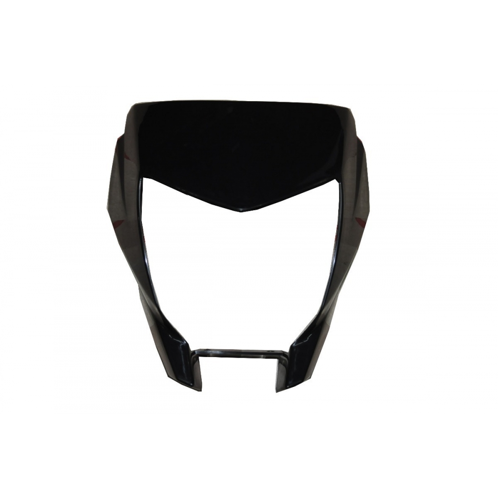 Carenagem Mascara Do Farol Moto Xtz 250 Lander Preta Até 2017 Modelo Original - Preta