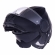 Capacete Moto Articulado Robocop LS2 FF902 Scope Monocolor Preto Fosco Escamoteável C/ Óculos - Preto Fosco