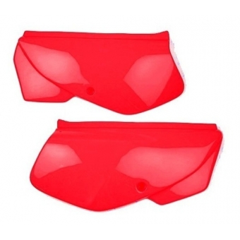Carenagem Tampa Lateral Xr200 Xr 200 Vermelha 2001 2002 Modelo Original - Par