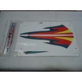 Kit Adesivos Faixa Xr 200 Roxa 1998 Jogo Adesivo Completo