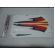 Kit Adesivos Faixa Xr 200 Roxa 1998 Jogo Adesivo Completo
