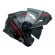 Capacete Moto Robocop Bieffe Premium B- Dynamic Attractie Vermelho Escamoteavel C/ Óculos Lançamento