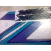 Kit Adesivos Faixa Cbx 150 Aero Azul 1992 1993 Jogo Adesivo