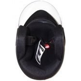 Capacete Moto Aberto Ebf Thunder Open Solid Preto Para Motoqueiro Motociclista C/ Selo Do Inmetro - Preto Fosco