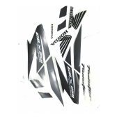 Kit Adesivos Faixas Moto CBX 250 Prata 2007 Jogo Adesivo Jotaesse