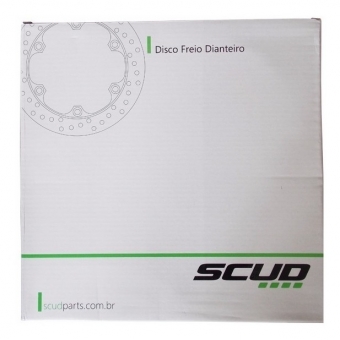 Disco Freio Dianteiro Moto Xtz 125 Yamaha Modelo Original Scud