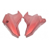Carenagem Tampa Lateral Moto Ybr 125 Factor 2009 2010 2011 2012 Vermelha Modelo Original