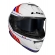 Capacete Moto Fechado Ls2 Ff800 Storm Fist Branco Vermelho C/ Óculos Interno C/ Selo Inmetro