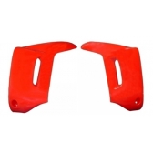 Par De Carenagem Aba Lateral Tanque Moto Xr 200 Xr200 Laranja Modelo Original - Laranja