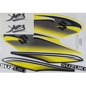 Kit Adesivos Faixa Suzuki Yes 125 Amarela 2011 Jogo Adesivo
