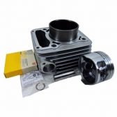 Kit Cilindro Pistão Cbx 250 Twister Xr 250 Tornado Até 2008 Metal Leve