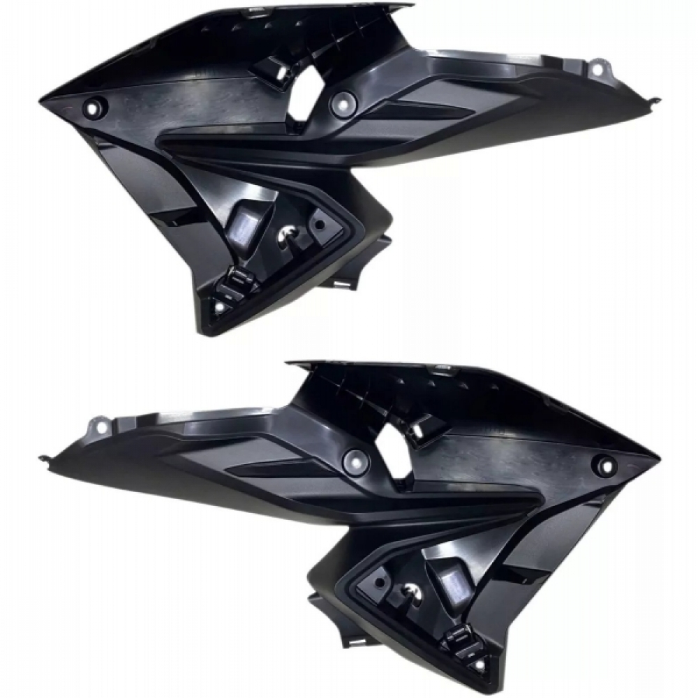 Par Carenagem Aba Lateral Interna Tanque Titan 160 2022 2023 2024 Complemento Modelo Original Paramotos