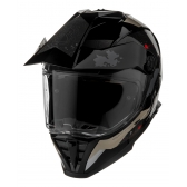 Capacete Moto Bieffe B-Trail Big Trail Frontier Estrada Desert Areia Preto C/ Óculos Sol Lançamento
