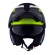 Capacete Moto Robocop Escamoteável Norisk Route FF345 Speedmax Articulado C/ Óculos E Selo Inmetro - Azul Amarelo Fosco