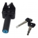 Trava Fechadura Tranca Banco Moto Crypton 115 2010 2011 2012 2013 2014 2015 2016 C/ Chave Mod Original Zouil