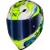 Capacete Moto Norisk Flow Robot Branco Amarelo C/ Spoiler + Viseira Extra Lançamento