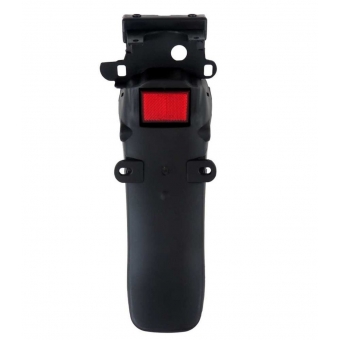Paralama Traseiro Suporte De Placa Moto Shineray Phoenix 50 50cc Modelo Original C/ Refletor