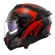 Capacete Moto Fechado Ls2 Ff808 Stream 2 Fury Preto Vermelho C/ Óculos Interno C/ Selo Inmetro