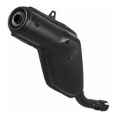 Escapamento Escape Moto Xr 200 Xr200 Ponteira Modelo Original Fortuna - Preto